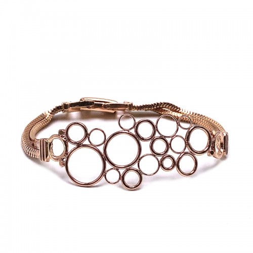 Estate Bubble Center 2 Strand Bracelet