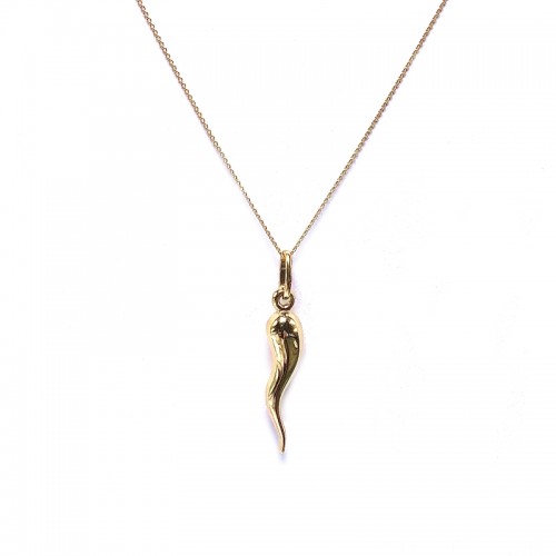 Small Italian Horn Pendant
