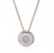 Simon G.  Diamond Pendant Set
