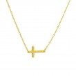 Mini Cross Necklace