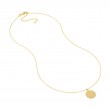 Engravable Disk Necklace