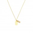 Double Dog Tag Necklace