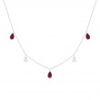 Ruby & Diamond Necklace