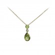 Peridot With Diamond Accents by Olivia B