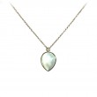 Mother of Pearl Pear Shaped Pendant by Olivia B