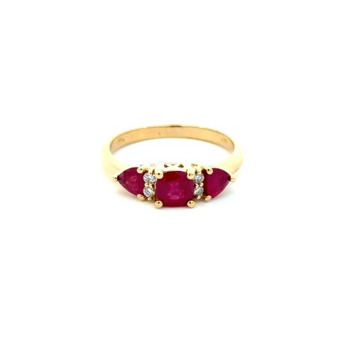 Ruby and Diamond Ring