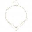 Diamond Circle Necklace