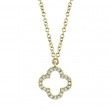 Clover Diamond Necklace