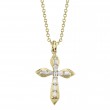 Diamond Cross  Necklace