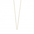 MRK 18K Yellow Gold Chain Delicate diamond cut chain
