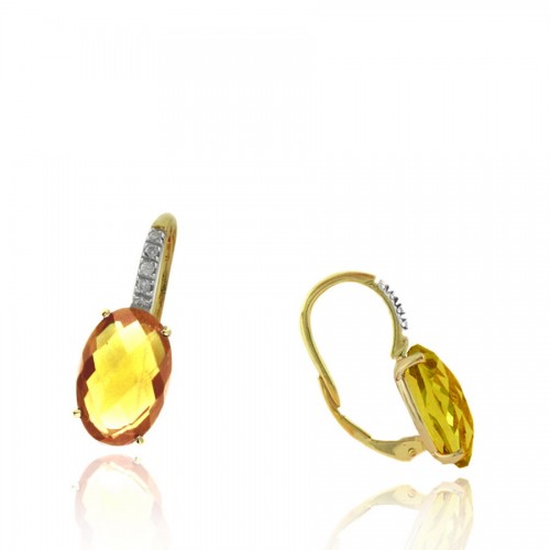 Citrine Earrings