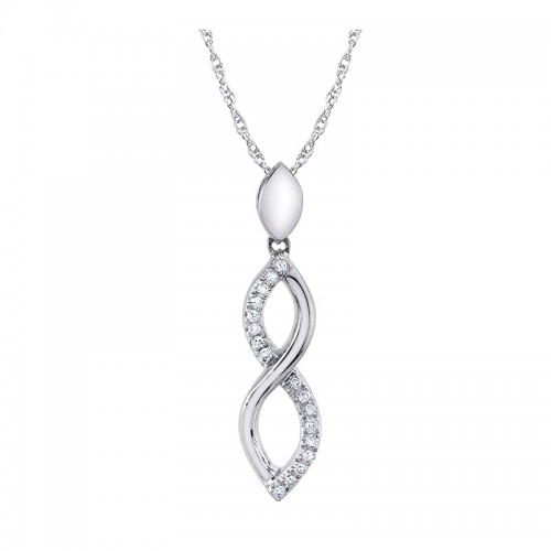 Diamond Infinity Pendant