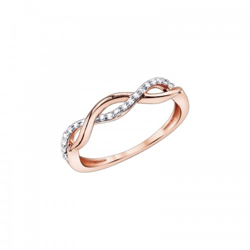 Diamond Fashion Weave Ring