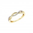 Diamond Fashion Weave Ring