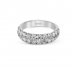 Simon G. Two Row Wedding Band