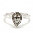 Pear Cut Diamond Engagement Ring
