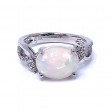 Ladies Opal & Diamond Ring