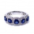 Ladies Sapphire & Diamond Ring
