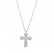 SHY Creation Diamond Cross Pendant