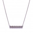 Lovebright Diamond Bar Necklace