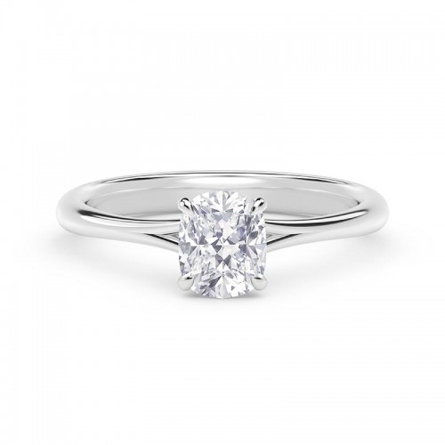 De Beers Forevermark Iconâ„¢ Setting Cushion Engagement Ring