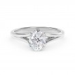 De Beers Forevermark Unity© Oval Engagement Ring
