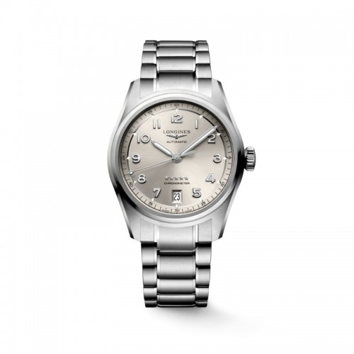 Longines Spirit 37mm Chronometer Champagne Dial Steel Unisex Watch