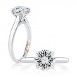 A.JAFFE Classic Solitaire Engagement Semi Mount