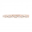 A.JAFFE Round & Marquise Diamond Stackable Ring