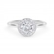 De Beers Forevermark Center of My Universe® Round Halo Engagement Ring