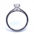 De Beers Forevermark Icon™ Setting Round Diamond Engagement Ring