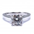 Trellis Solitaire Diamond Engagement Ring