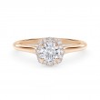 De Beers Forevermark Center of My Universe® Floral Halo Engagement Ring