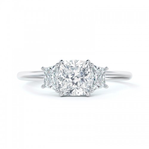Forevermark Michaela's Three Stone Illusion Engagement Ring