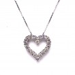 Miracle Mark Diamond Heart Necklace