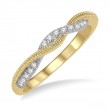 Entwined Round Cut Diamond Fashion Ring