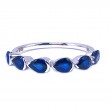 VIVAAN 'Cris' Blue Sapphire Ring
