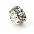Sterling Silver Balinese Link Design Ring