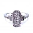 Estate Diamond Filigree Ring