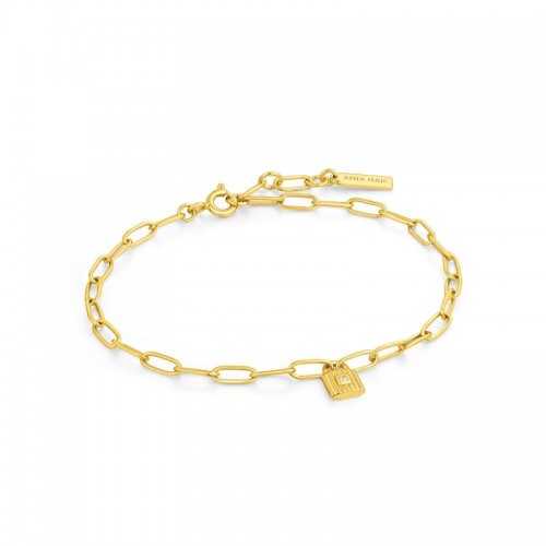 Ania Haie  Chunky Chain Padlock Bracelet