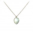 Mother of Pearl Pear Shaped Pendant by Olivia B