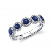 Sapphire/Diamond Ring
