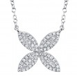 Flower Diamond Necklace