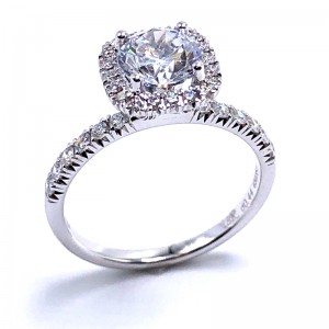 Simon G,  Round  Diamond  Engagement Ring