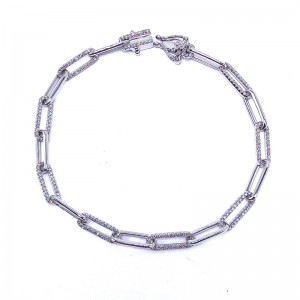 SHY Creation Diamond Link Bracelet
