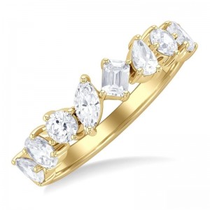 Multiple Shape Cut Diamond Fashion Ring