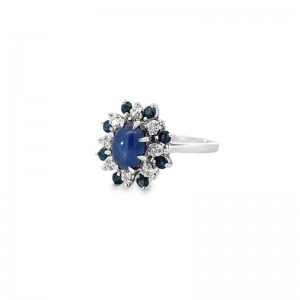 Estate Blue Star Sapphire Ring