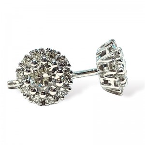 Forevermark Diamond Stud Earrings With Halos,