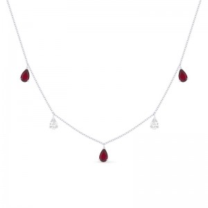 Ruby & Diamond Necklace