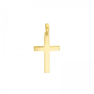Polished Gold Cross